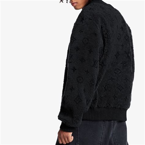 louis vuitton monogram shearling crewneck|Shearling Bombardier .